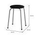 Conjunto de Mesa com 4 Bancos Nádia Colorido