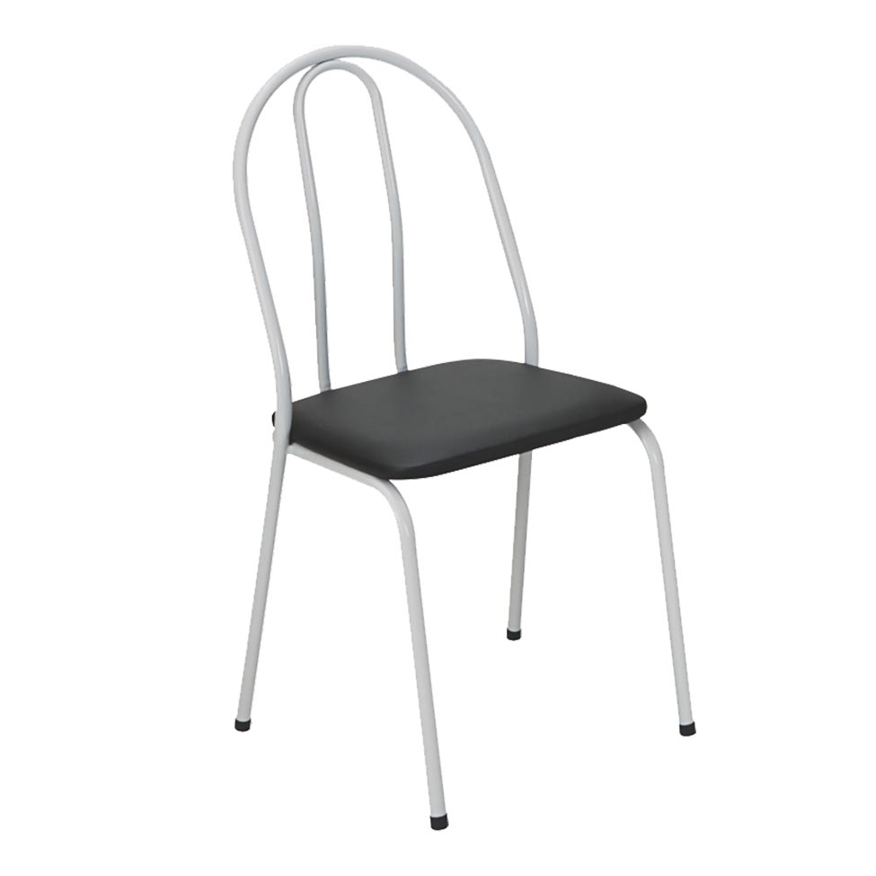 Conjunto de Mesa com 4 Cadeiras Cintía Branco