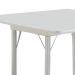 Mesa de Cozinha Dobrável Quadrada Nádia Branca 72 cm