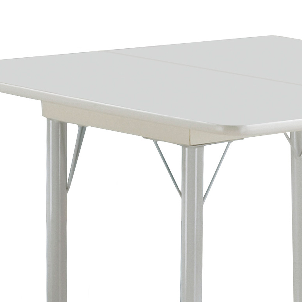Mesa de Cozinha Dobrável Quadrada Nádia Branca 72 cm