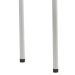 Mesa de Cozinha Dobrável Quadrada Nádia Branca 72 cm