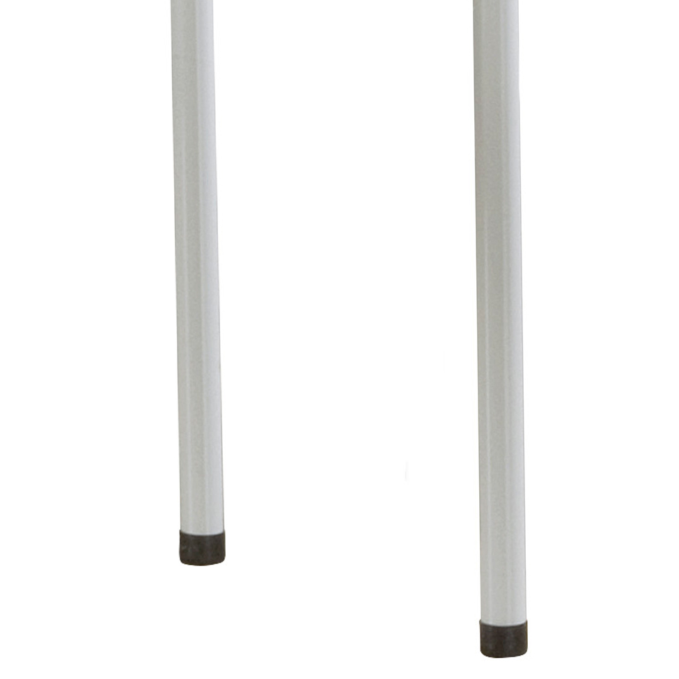 Mesa de Cozinha Dobrável Quadrada Nádia Branca 72 cm
