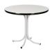 Mesa de Jantar Redonda Olivia Branca 90 cm