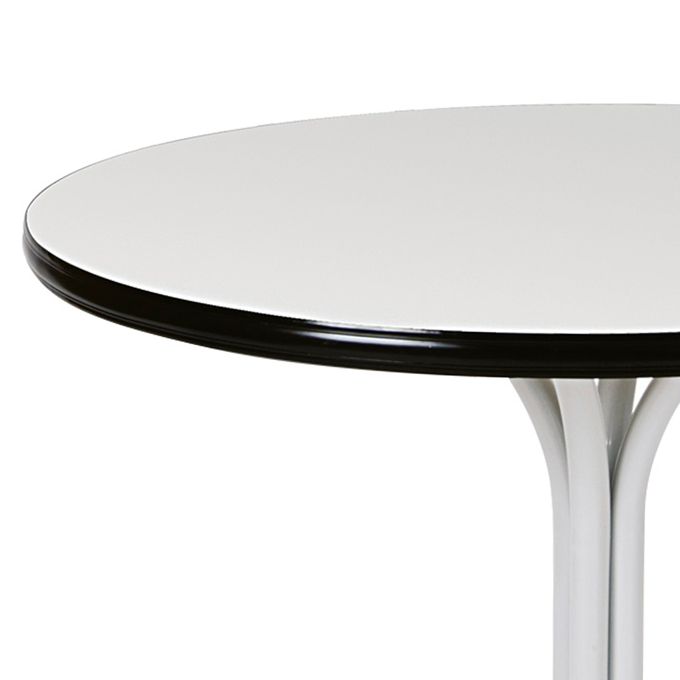 Mesa de Jantar Redonda Olivia Branca 90 cm