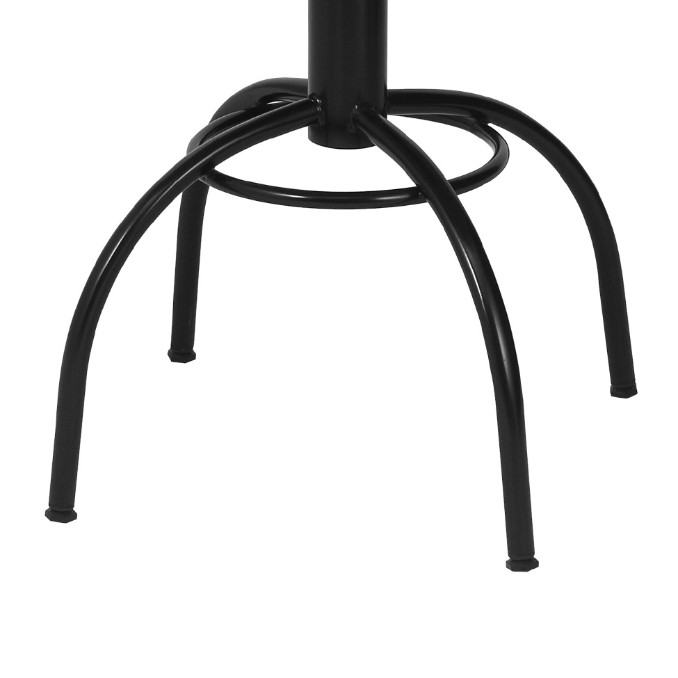 Mesa de Jantar Redonda Special Branca e Preta 90 cm