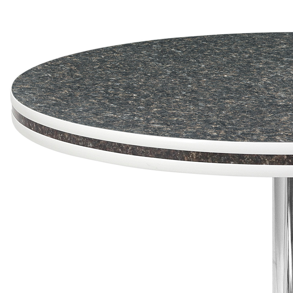 Mesa de Jantar Redonda Special Cromada 90 cm
