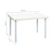 Mesa de Jantar Retangular Carla Branca 120 cm