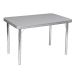 Mesa de Jantar Retangular Carla Cromada 120 cm