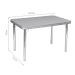 Mesa de Jantar Retangular Carla Cromada 120 cm