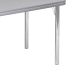 Mesa de Jantar Retangular Carla Cromada 120 cm