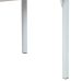 Mesa de Jantar Retangular Fabíola Branca e Bege 120 cm