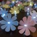 Cordão Luminoso Luz de Fada Flores Candy Colors 110v