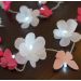 Cordão Luminoso Luz de Fada Flores e Borboletas 110v