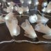 Cordão Luminoso Luz de Fada Organza Champagne 110v