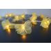 Cordão Luminoso Luz de Fada Pompom Amarelo