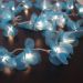 Cordão Luminoso Luz de Fada Pompom Azul 110v