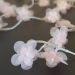 Cordão de Luz - Luz de Fada Florzinha Organza Rosa Bebê Bivolt