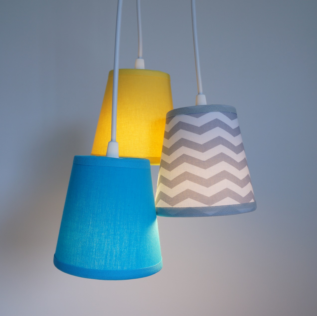 Luminária Baby Chevron Crie Casa Colorido