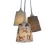 Lustre Pendente  Bebê Cavalinho Dim Dom Bege e Marrom