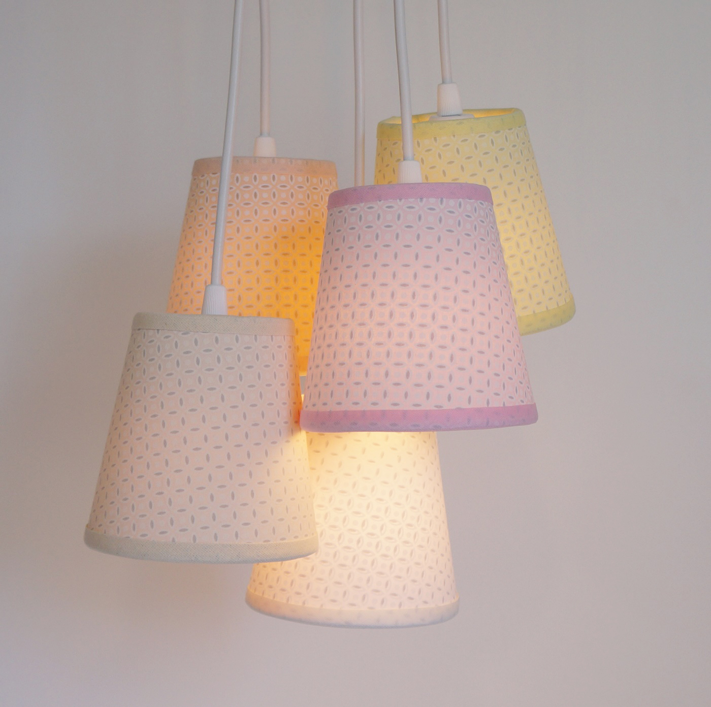 Lustre Pendente Arabescos Soft Colors