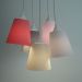 Lustre Pendente Bebê 5 Cúpulas Coloridas