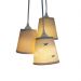 Lustre Pendente Bebê Cacho Aviãozinho Bege