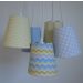 Lustre Pendente Bebê Chevron Soft