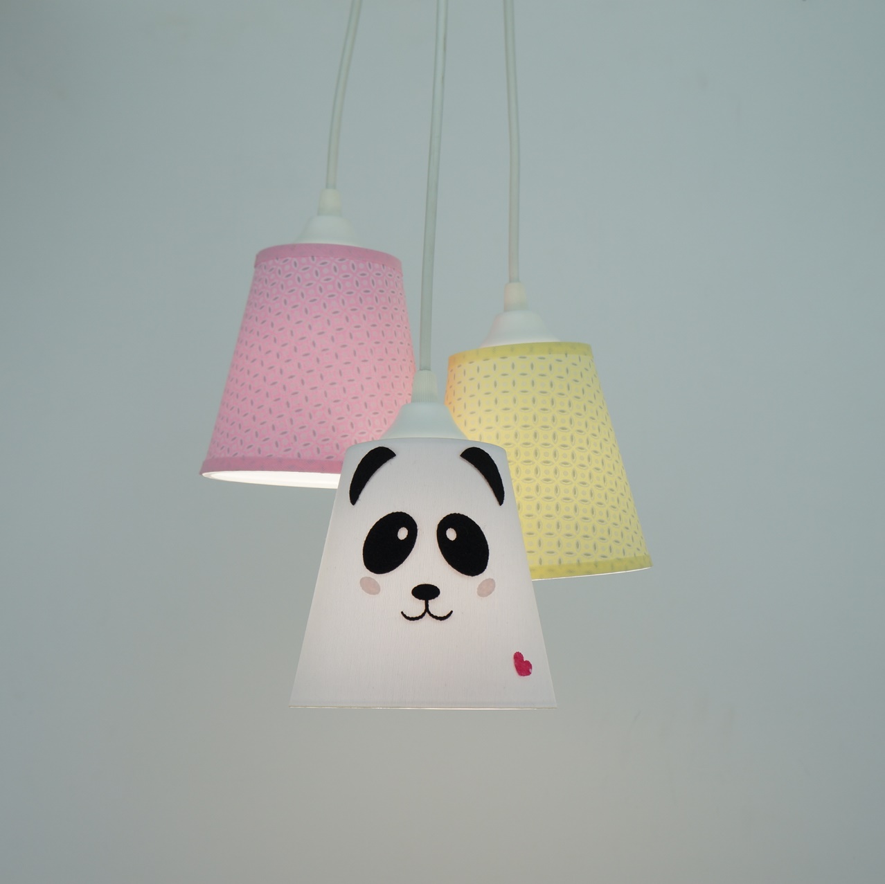 Lustre Pendente Bebê Pandinha