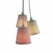 Lustre Pendente Bebê Pompom e Frufru Rosa