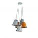 Lustre Pendente Bebê Raposinha Laranja, Preto e Branco
