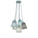 Lustre Pendente Bebê Tons de Azul