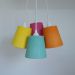 Lustre Pendente Bouclé Cacho Colorido