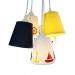 Lustre Pendente Cacho 5 Cúpulas Navy - Marinheiro