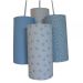 Lustre Pendente Cacho Baby Azul e Branco
