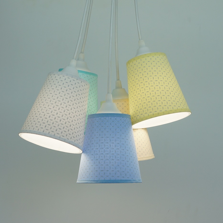 Lustre Pendente Cacho Candy Arabescos Colors