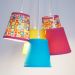 Lustre Pendente Cacho Colors 5 Cúpulas