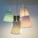 Lustre Pendente Cacho Mix Chevron Multicolorido