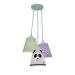 Lustre Pendente Cacho Quarto de Bebê Panda