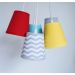 Lustre Pendente Chevron Colors