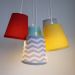 Lustre Pendente Chevron Colors