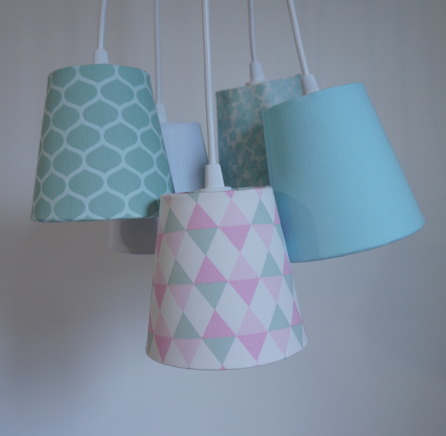 Lustre Pendente Geométrico Baby Soft