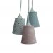 Lustre Pendente Infantil Nuvens Tons De Rosa E Cinza