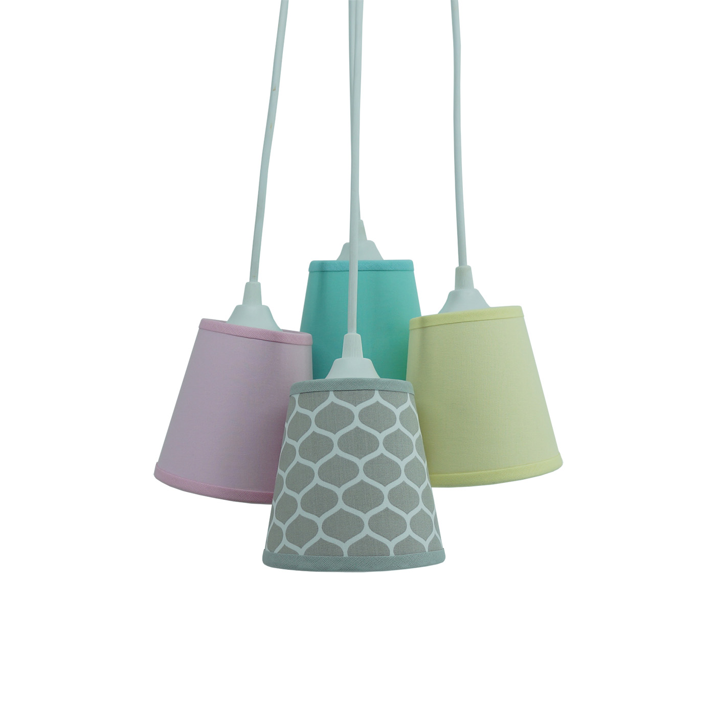 Lustre Pendente Luminária Bebê Cacho Colmeia