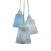 Lustre Pendente Luminária Quarto de Bebê Balão Tons de Azul
