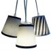 Lustre Pendente Menino Navy Azul e Branco