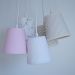 Lustre Pendente Mix Tecidos Bebê Menina