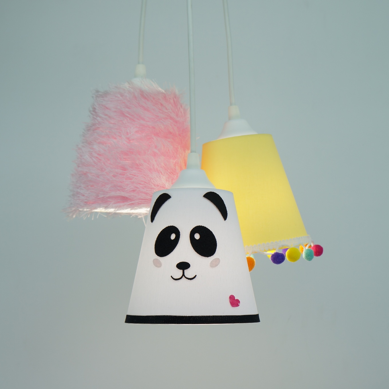 Lustre Pendente Panda e Frufrus