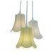 Lustre Pendente Paris Arabescos Branco, Bege e Amarelo