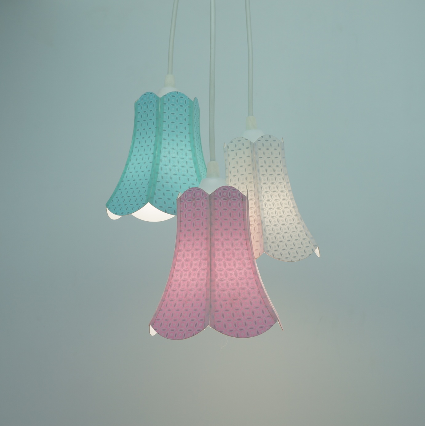 Lustre Pendente Paris Arabescos Candy Colors