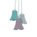 Lustre Pendente Paris Arabescos Candy Colors